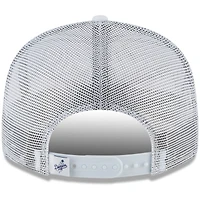 Men's New Era White Los Angeles Dodgers Elements Trucker 9FIFTY Snapback Hat