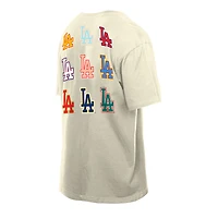 T-shirt oversize blanc Randsom Note des Los Angeles Dodgers de New Era pour homme