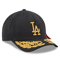 Casquette ajustable A-Frame 9FORTY noire des Dodgers de Los Angeles pour homme New Era x Alpha Industries