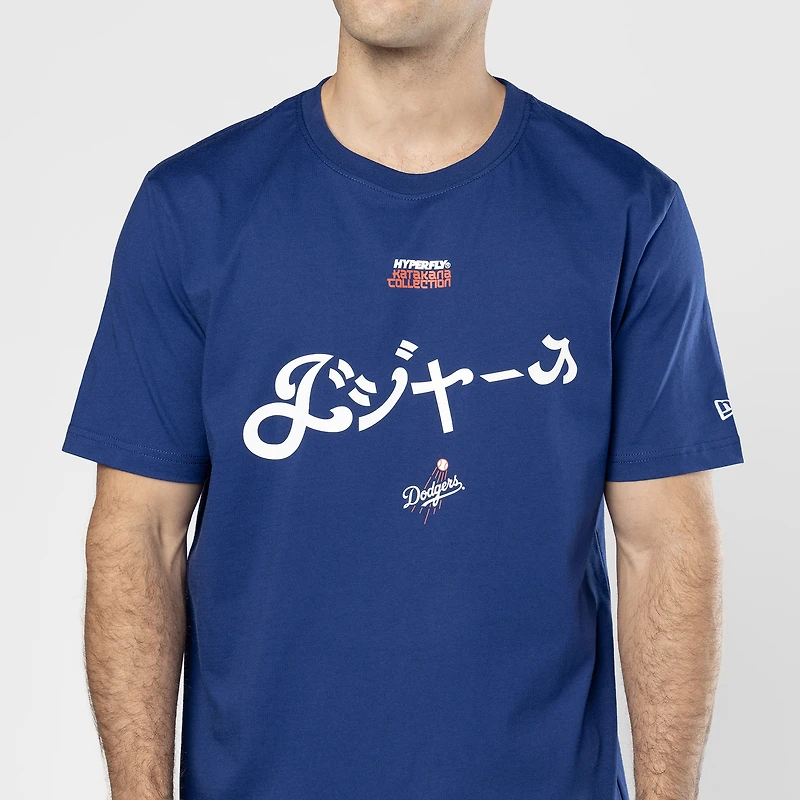 T-shirt New Era x Hyperfly Royal Los Angeles Dodgers pour homme
