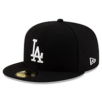 Casquette ajustée 59FIFTY des Dodgers de Los Angeles New Era x j-FROST pour homme, noire