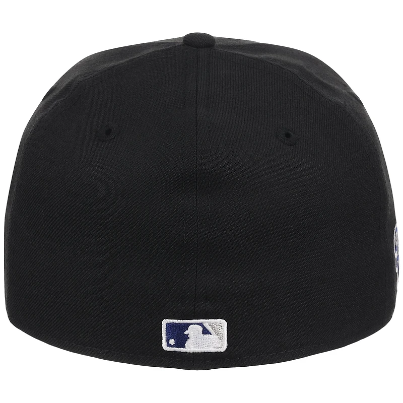 Men's New Era x Watts Homie Quan Black Los Angeles Dodgers Triple 59FIFTY Fitted Hat