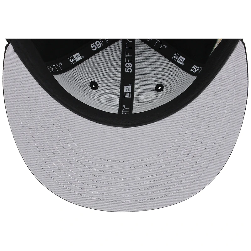 Casquette ajustée New Era x Watts Homie Quan noire Los Angeles Dodgers Triple 59FIFTY pour homme