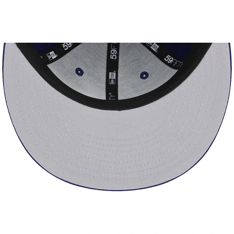Casquette ajustée New Era x Watts Homie Quan Royal Los Angeles Dodgers (modèle anglais 59FIFTY) pour homme