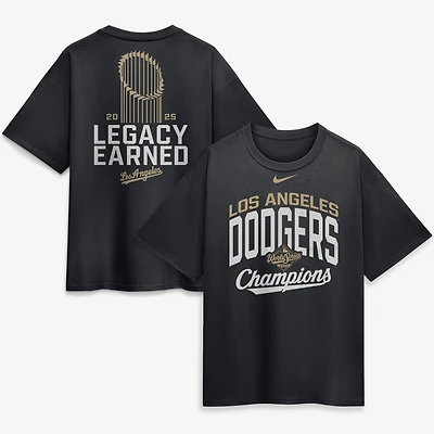 Men's Nike Black Los Angeles Dodgers 2026 Gold Collection Legacy Earned T-Shirt