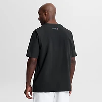 Coupe-vent Nike Authentic Collection Dri-FIT noir pour homme, Los Angeles Dodgers, à fermeture éclair 1/4.