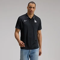 Men's Nike Royal Los Angeles Dodgers Authentic Collection Striped Victory Dri-FIT Polo