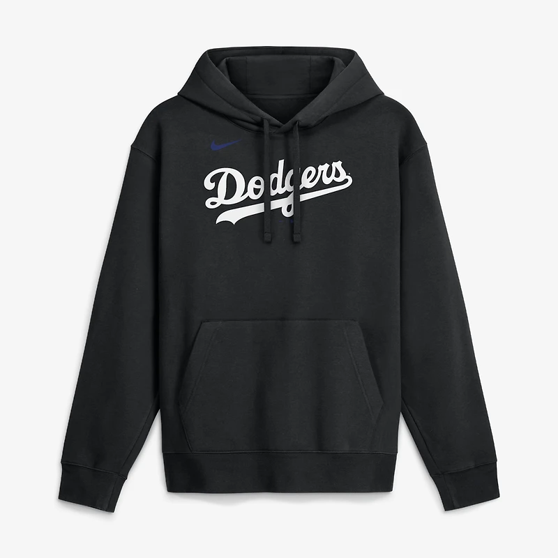 Sweat à capuche Nike noir pour homme, Los Angeles Dodgers Club