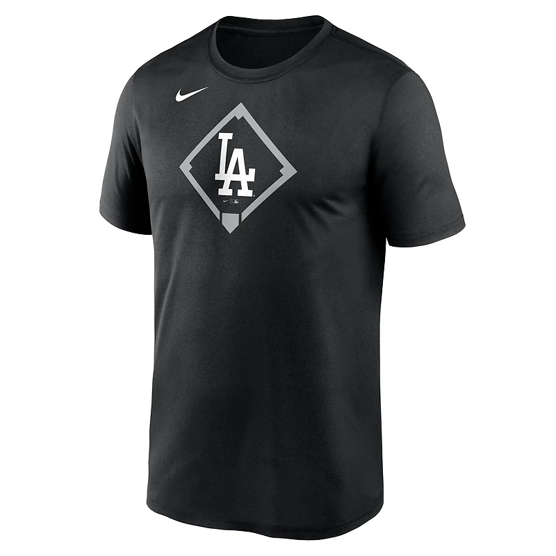 T-shirt Nike noir Icon Legend Performance des Los Angeles Dodgers pour homme