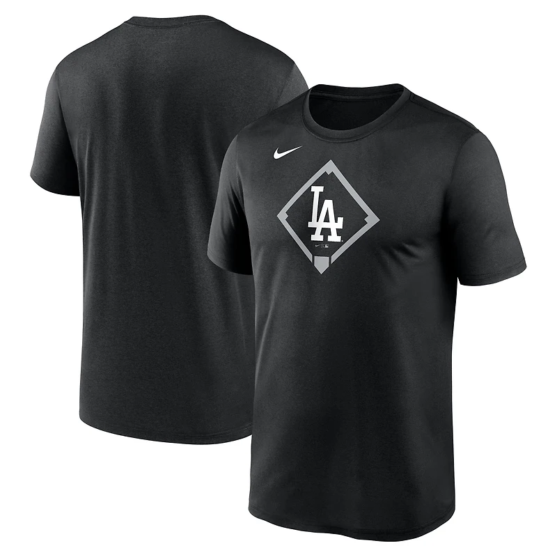 T-shirt Nike noir Icon Legend Performance des Los Angeles Dodgers pour homme