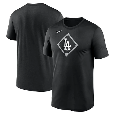 T-shirt Nike noir Icon Legend Performance des Los Angeles Dodgers pour homme