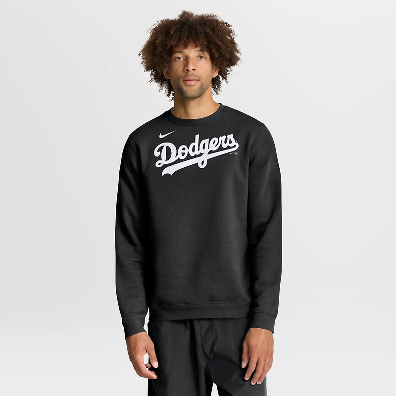 Men's Nike Royal Los Angeles Dodgers Primetime Wordmark Sweatshirt