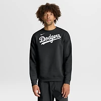 Men's Nike Royal Los Angeles Dodgers Primetime Wordmark Sweatshirt
