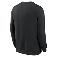 Sweat-shirt Nike noir Los Angeles Dodgers pour homme