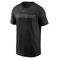 Men's Nike Black Los Angeles Dodgers Tonal Club T-Shirt