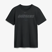 Men's Nike Black Los Angeles Dodgers Tonal Club T-Shirt