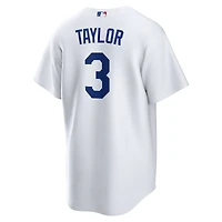 Men's Nike Chris Taylor White Los Angeles Dodgers Replica Player Jersey
