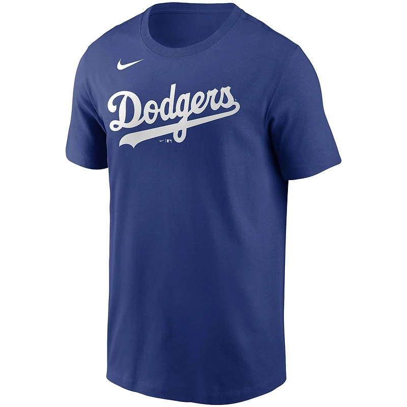 T-shirt Nike Clayton Kershaw Royal Los Angeles Dodgers avec nom et numéro pour homme
