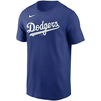 T-shirt Nike Clayton Kershaw Royal Los Angeles Dodgers avec nom et numéro pour homme
