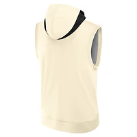 Men's Nike Cream Los Angeles Dodgers 2025 City Connect Authentic Collection Dri-FIT Sleeveless Hoodie