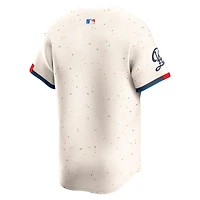 Men's Nike Cream Los Angeles Dodgers City Connect Limited Jersey