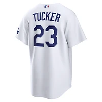 Maillot domicile Nike Kyle Tucker blanc des Dodgers de Los Angeles pour homme
