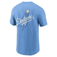 T-shirt Nike Record Shattered en coton pour homme V110793 Dodgrs 4EY TEEMENSCR N199-4EY-LD-GND