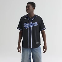 Men's Nike  Los Angeles Dodgers Fashion Black Out Jersey