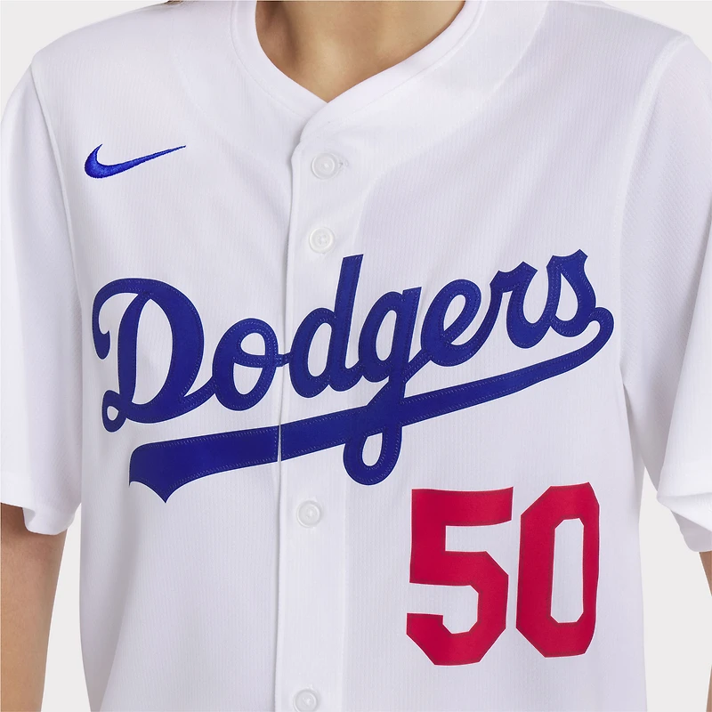 Men's Nike Mookie Betts White Los Angeles Dodgers Home Limited Player Jersey