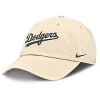 Casquette ajustable Nike Natural Los Angeles Dodgers Camo Pack Club pour homme