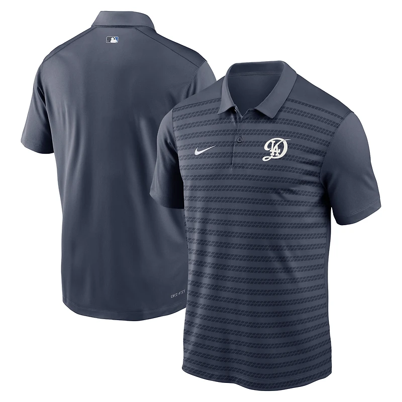 Men's Nike Navy Los Angeles Dodgers Authentic Collection City Connect Victory Dri-FIT Polo