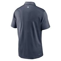 Men's Nike  Navy Los Angeles Dodgers Authentic Collection City Connect Victory Dri-FIT Polo