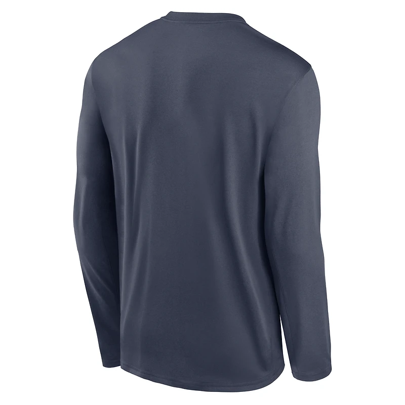 Men's Nike Navy Los Angeles Dodgers City Connect Legend Dri-FIT Long Sleeve T-Shirt