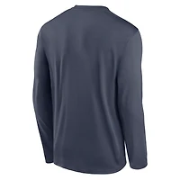 Men's Nike Navy Los Angeles Dodgers City Connect Legend Dri-FIT Long Sleeve T-Shirt