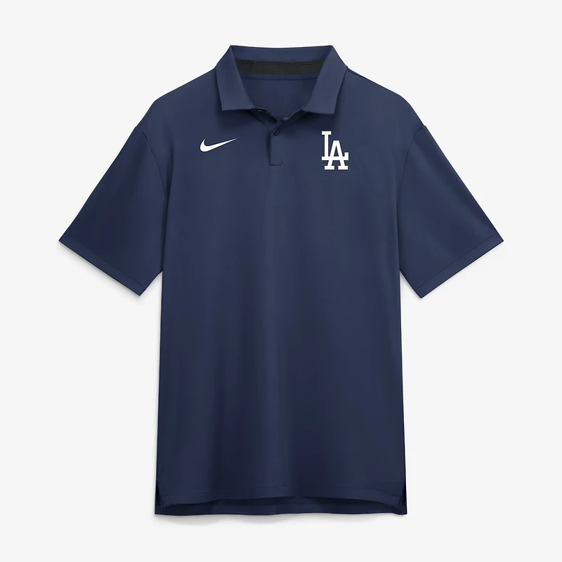 Polo Nike Dri-FIT bleu marine pour homme, Los Angeles Dodgers Tour