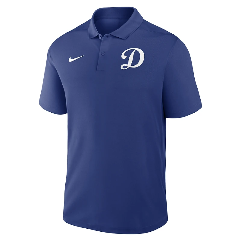 Polo Nike Royal Los Angeles Dodgers Alternate Victory Dri-FIT pour homme
