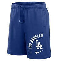 Short en polaire Nike Royal Los Angeles Dodgers Arched Kicker pour homme
