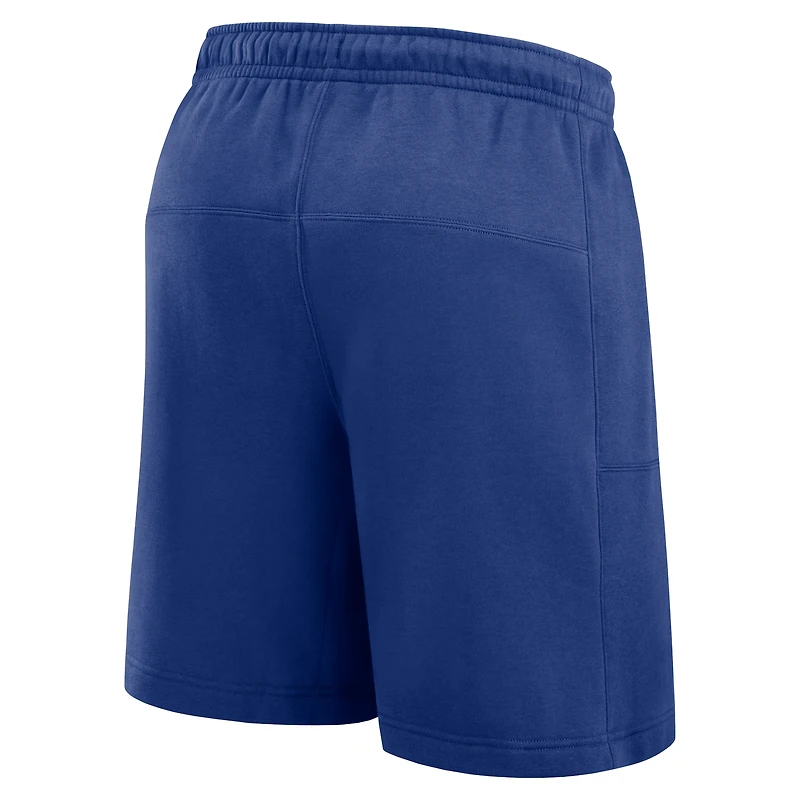 Men's Nike Royal Los Angeles Dodgers Arched Kicker Fleece Shorts