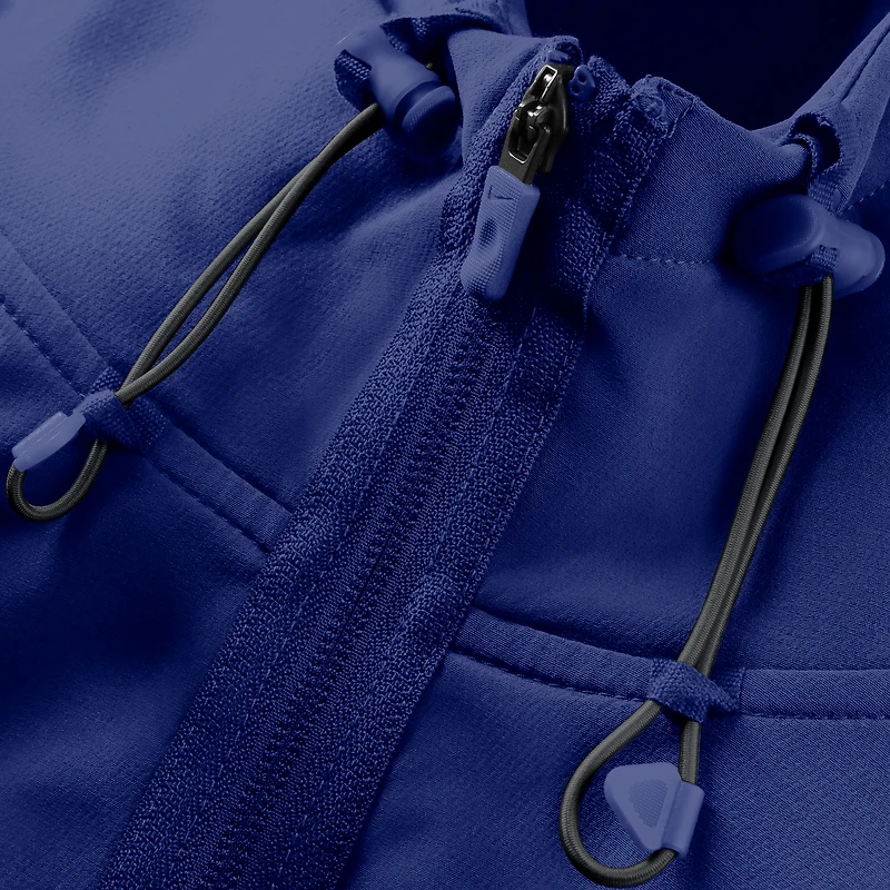 Men's Nike Royal Los Angeles Dodgers Authentic Collection Raglan Therma-FIT Full-Zip Hooded Jacket
