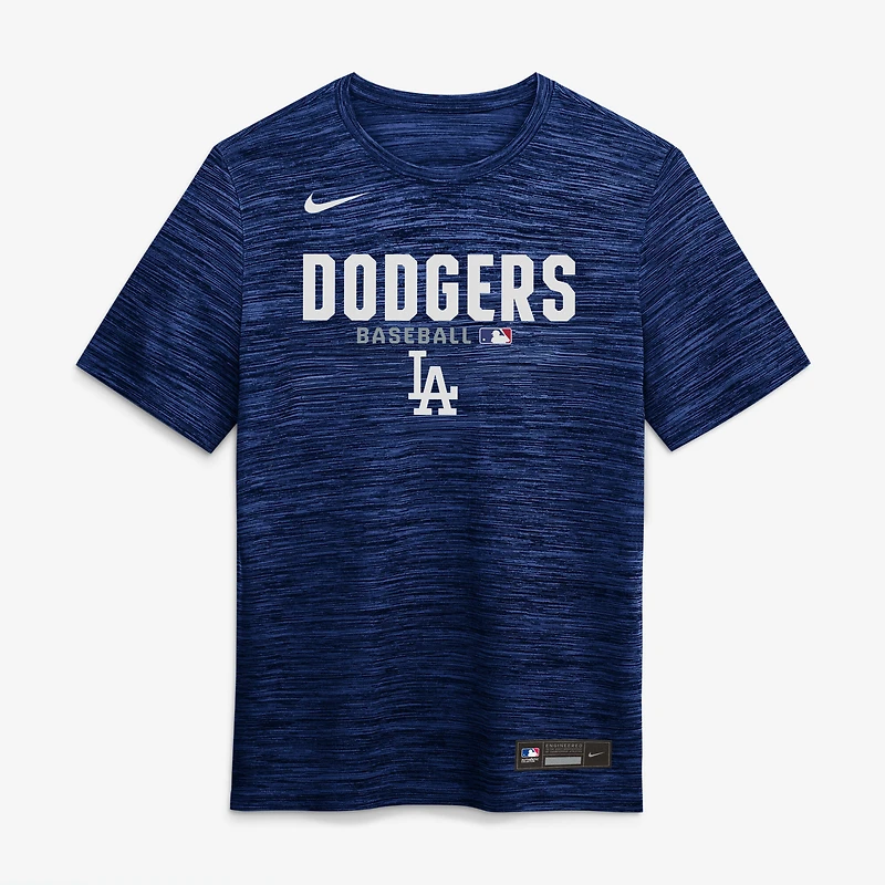 Men's Nike Royal Los Angeles Dodgers Authentic Collection Velocity Dri-FIT T-Shirt