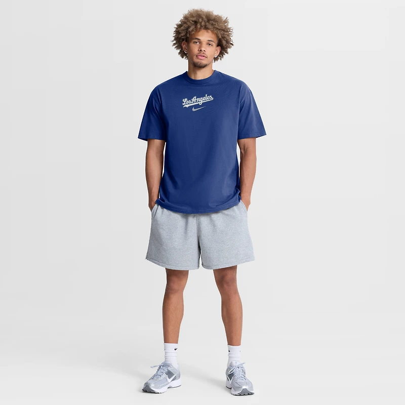 Men's Nike Royal Los Angeles Dodgers City Name Max90 T-Shirt