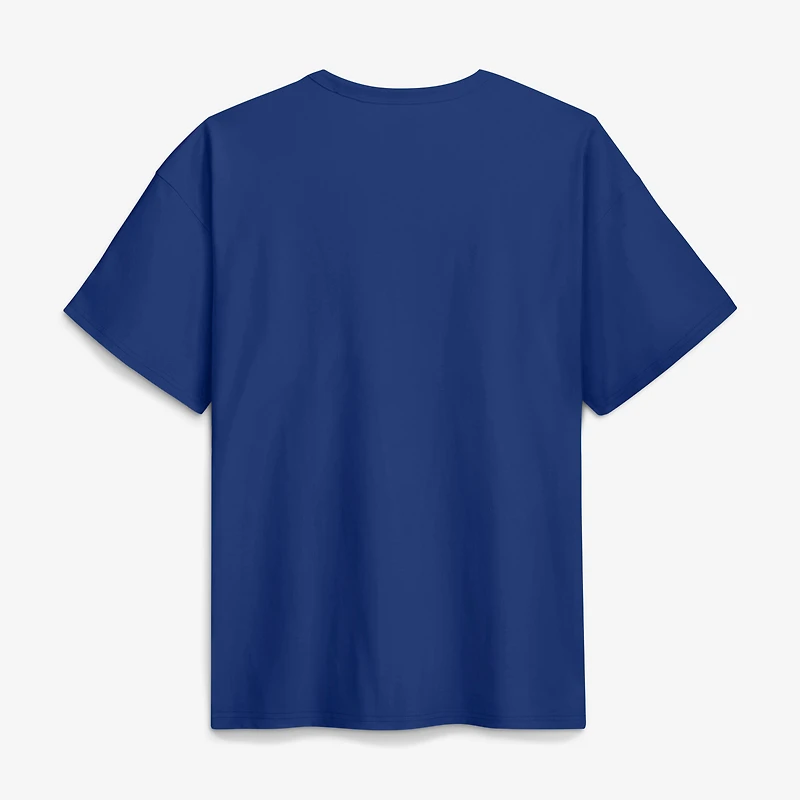 T-shirt Nike Max90 pour homme, logo royal des Dodgers de Los Angeles
