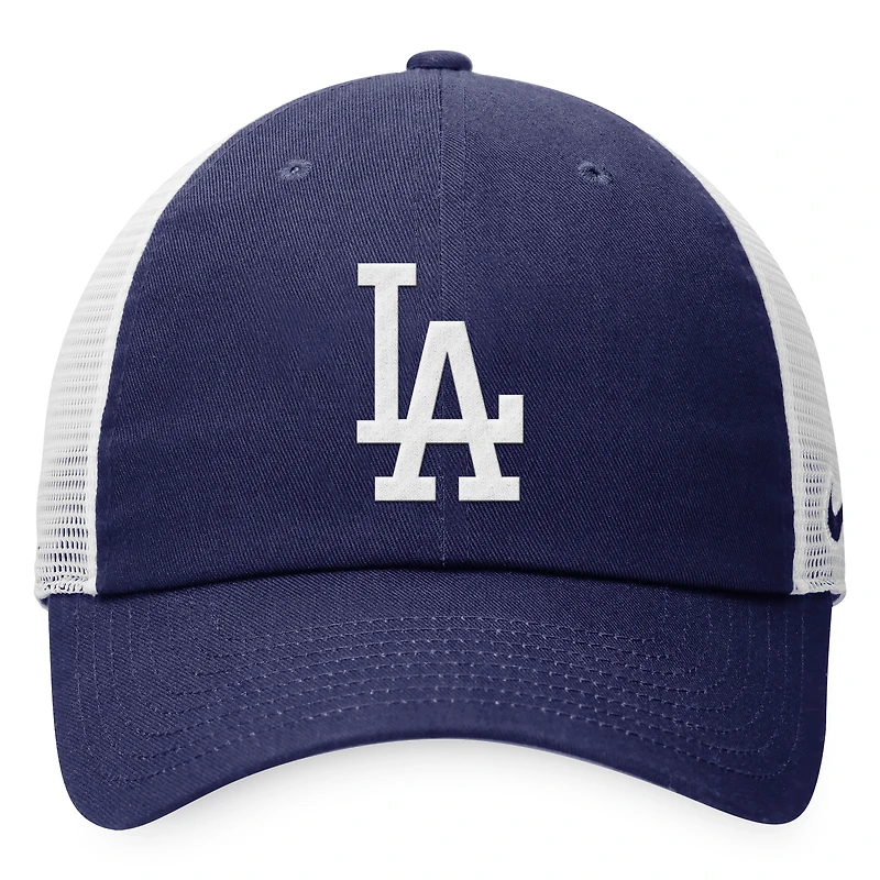 Casquette ajustable Nike Royal Los Angeles Dodgers Club Trucker pour homme
