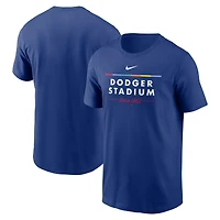 T-shirt de l'équipe locale Nike Royal Los Angeles Dodgers Dodger Stadium pour homme