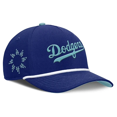 Casquette ajustable Nike Royal Los Angeles Dodgers pour homme, motif Père's Day Rise