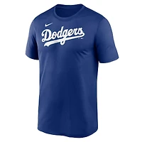 Men's Nike Royal Los Angeles Dodgers Legend Fuse Wordmark T-Shirt