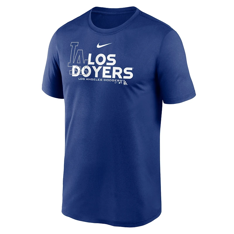 T-shirt Nike Royal Los Angeles Dodgers Local Rep Legend Performance pour homme