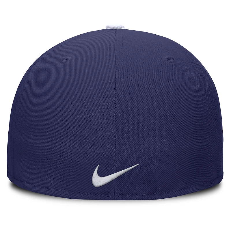 Casquette ajustée Nike Royal Los Angeles Dodgers Primetime Dri-FIT pour homme