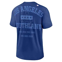 T-shirt Game Over Nike Royal Los Angeles Dodgers pour homme