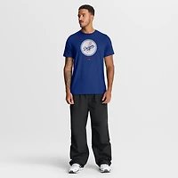 T-shirt Nike Royal Los Angeles Dodgers Tri-Blend Logo pour homme